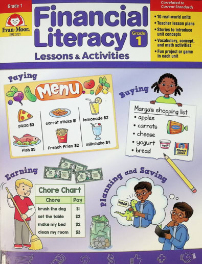 Financial Literacy Lessons and Activities, Grade 1
