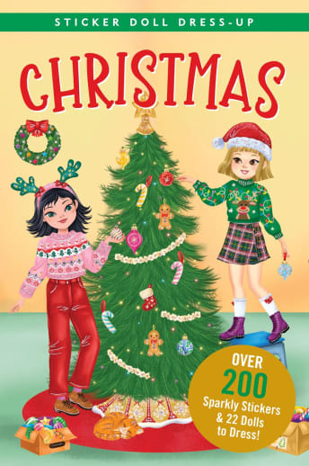 Sticker Doll Dress Up - Christmas