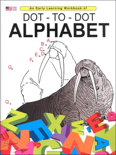 Dot-to-Dot Alphabet (Early Learning Workbook)