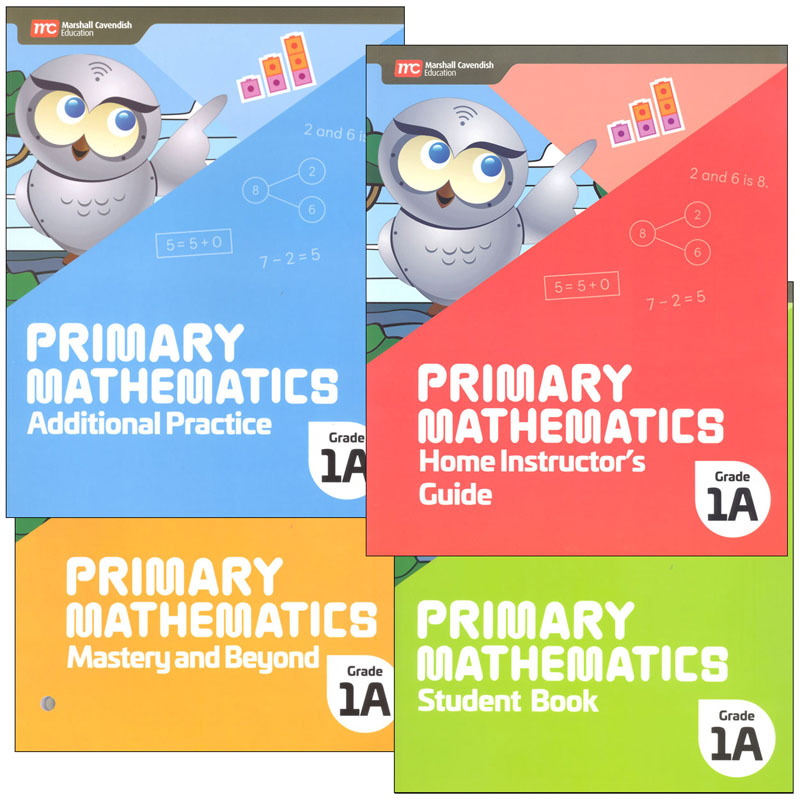 Primary Math 2022 Grade 1A Semester Set