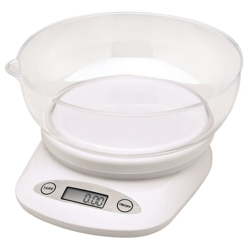 Compact Digital Scale with Bowl - 2kg