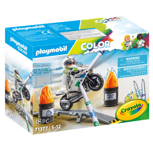 Playmobil Color: Motorbike