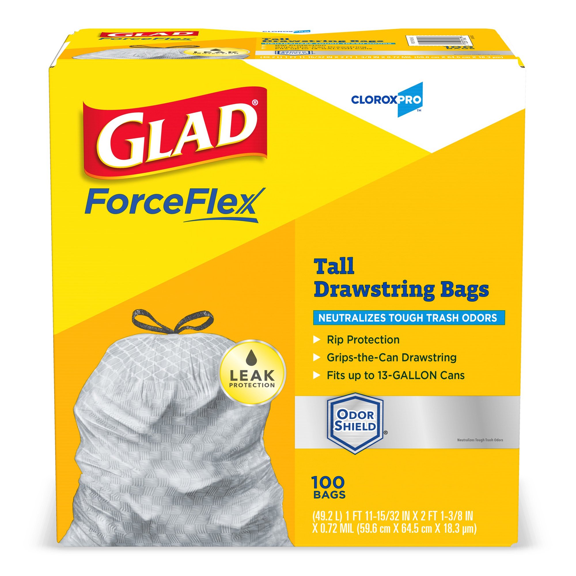 Glad ForceFlex Trash Bag MK 741364
