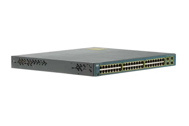 Cisco Catalyst 3560 Series PoE 48 Port Switch, WS-C3560G-48PS-S, Refurbished, Original