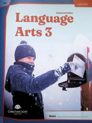 Christian Light Language Arts LightUnit 310 Sunrise 2nd Edition