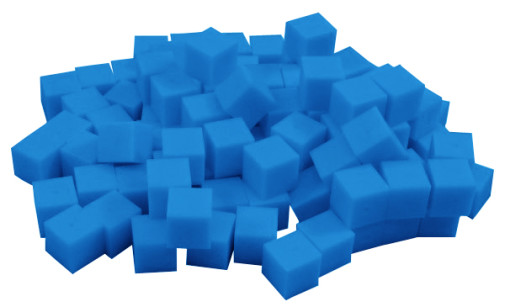 Base Ten - Plastic, Unit Cubes, Pack of 100