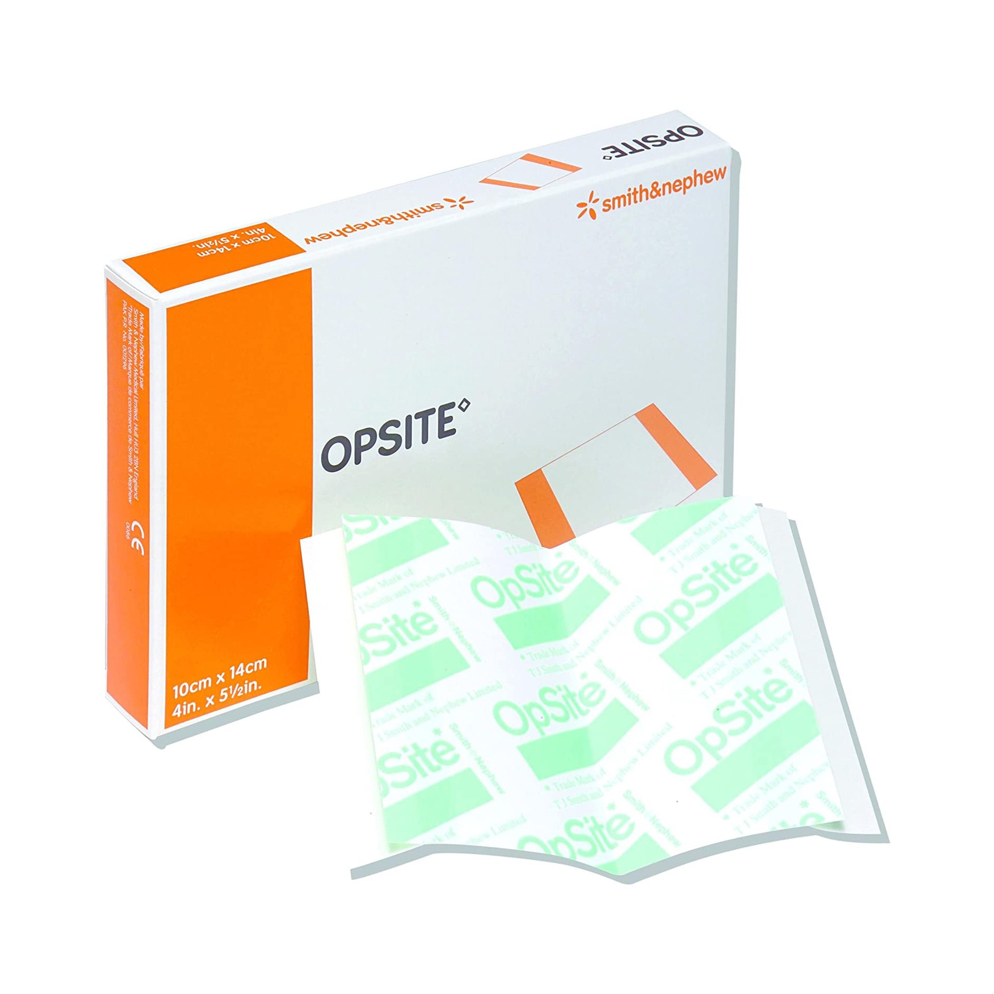 OpSite Transparent Film Dressing, 5 x 4 Inch MK 151196