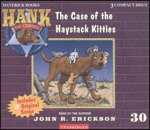 Hank #30 - Case of the Haystack Kitties Audio CD