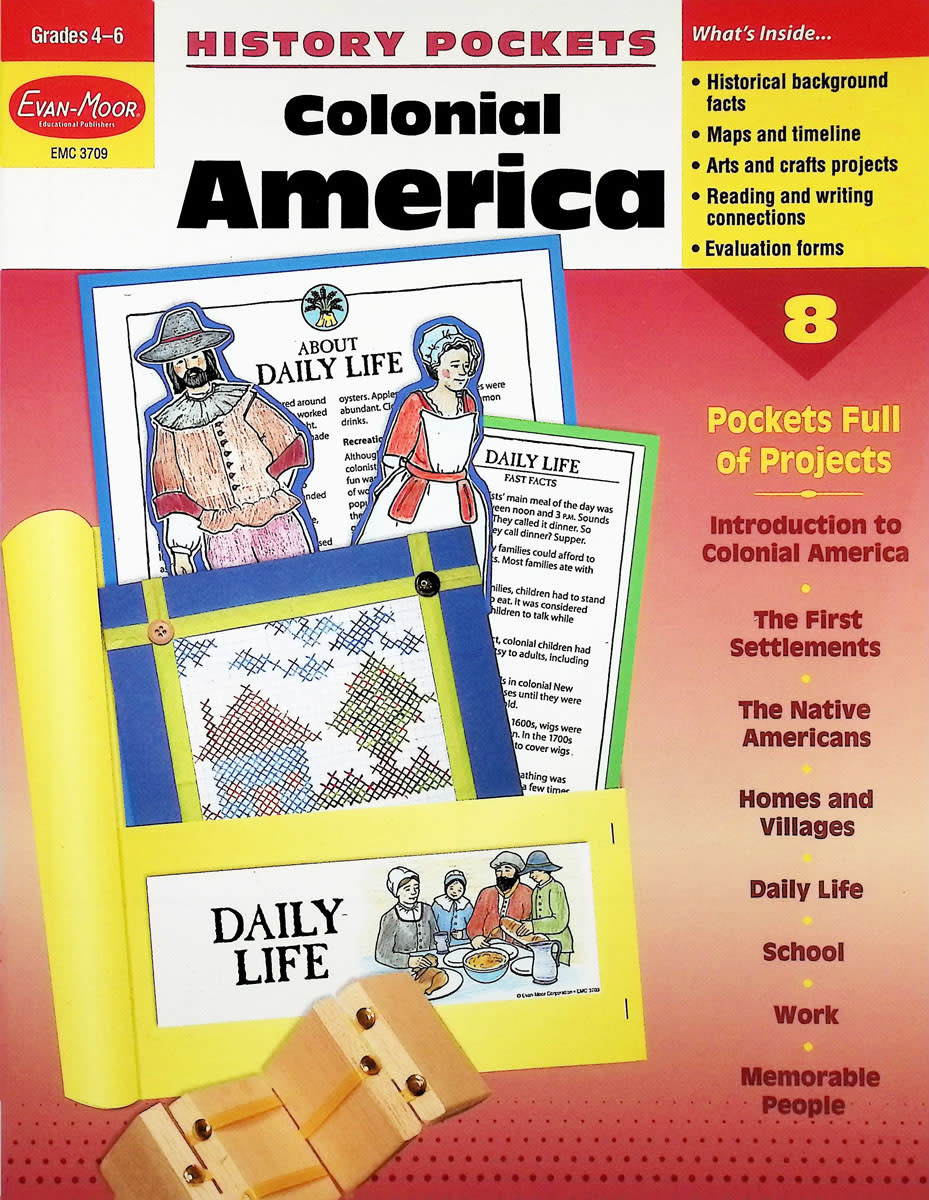 History Pockets - Colonial America