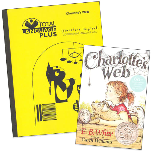 Charlotte's Web: Total Language Plus Study Guide and Book