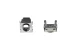 Rack Mount Cage Nuts, M6, Qty 100