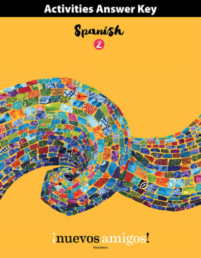Spanish 2 Activities Key 3rd Edition