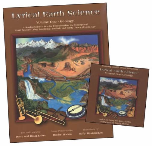 Lyrical Earth Science Volume 1 Geology text & CD