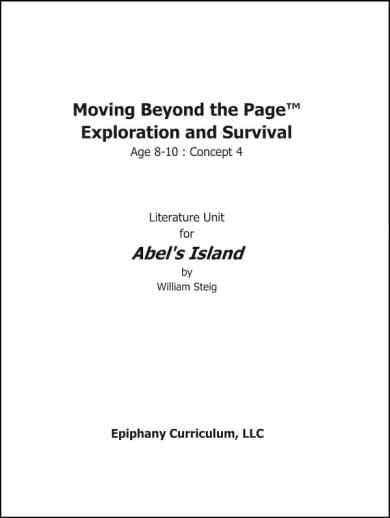 Abel's Island - Additional Set of Student Activity Pages