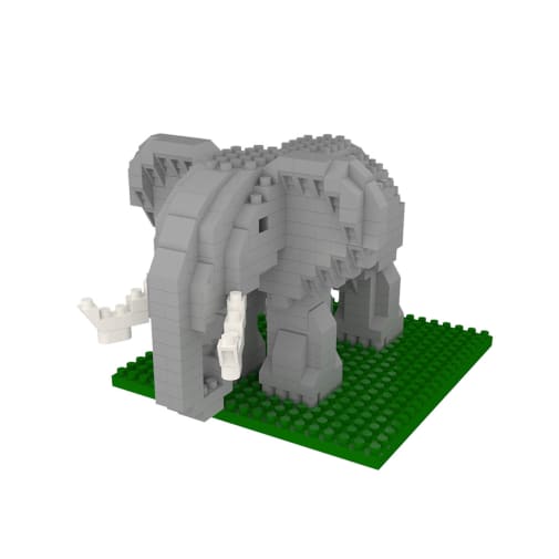 Mini Building Blocks: Elephant (346 pieces)