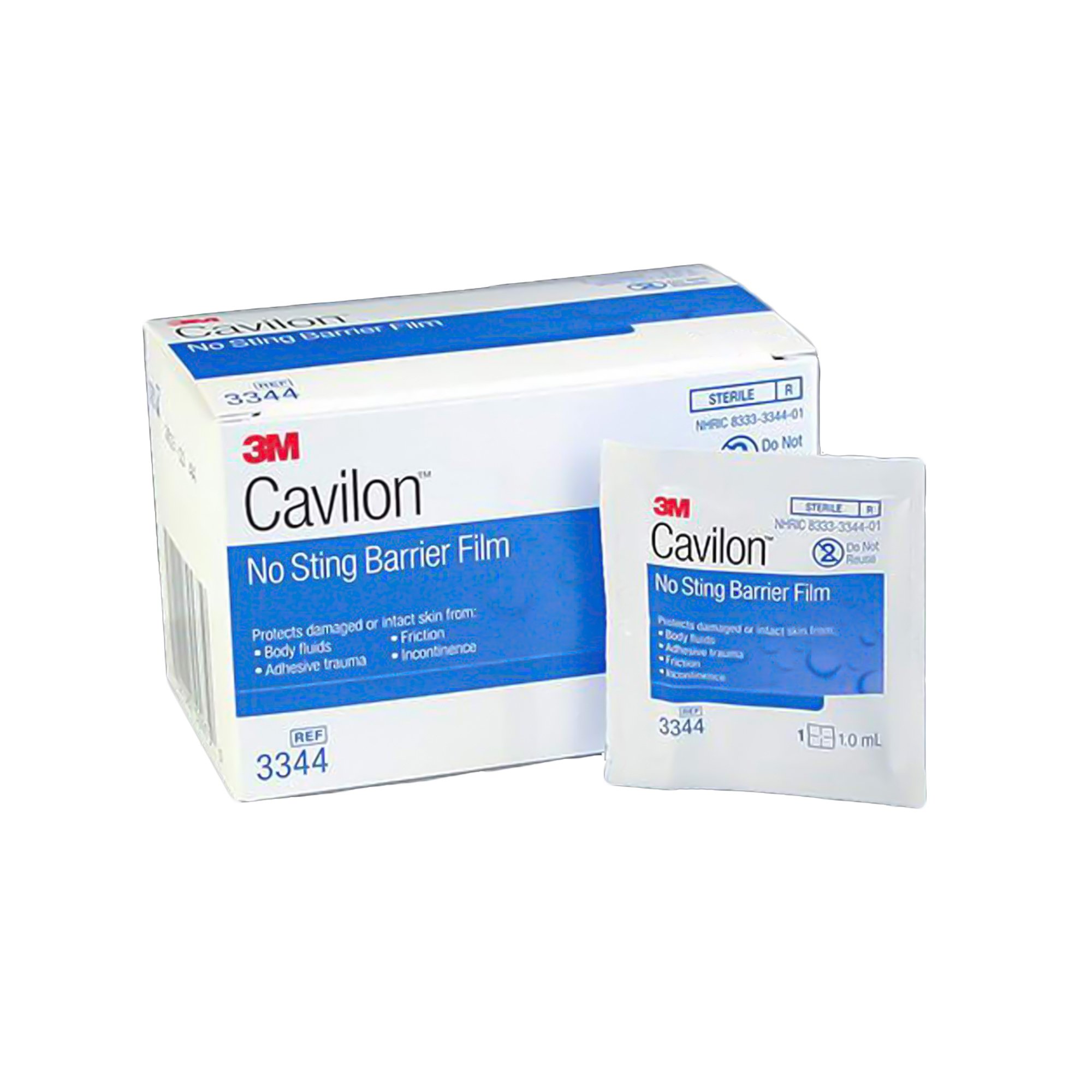 3M Cavilon Barrier Film Wipes, No Sting, Sterile MK 1050201