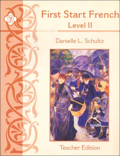 Memoria Press First Start French 2 Teacher Book