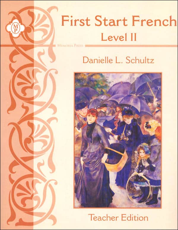 Memoria Press First Start French 2 Teacher Book