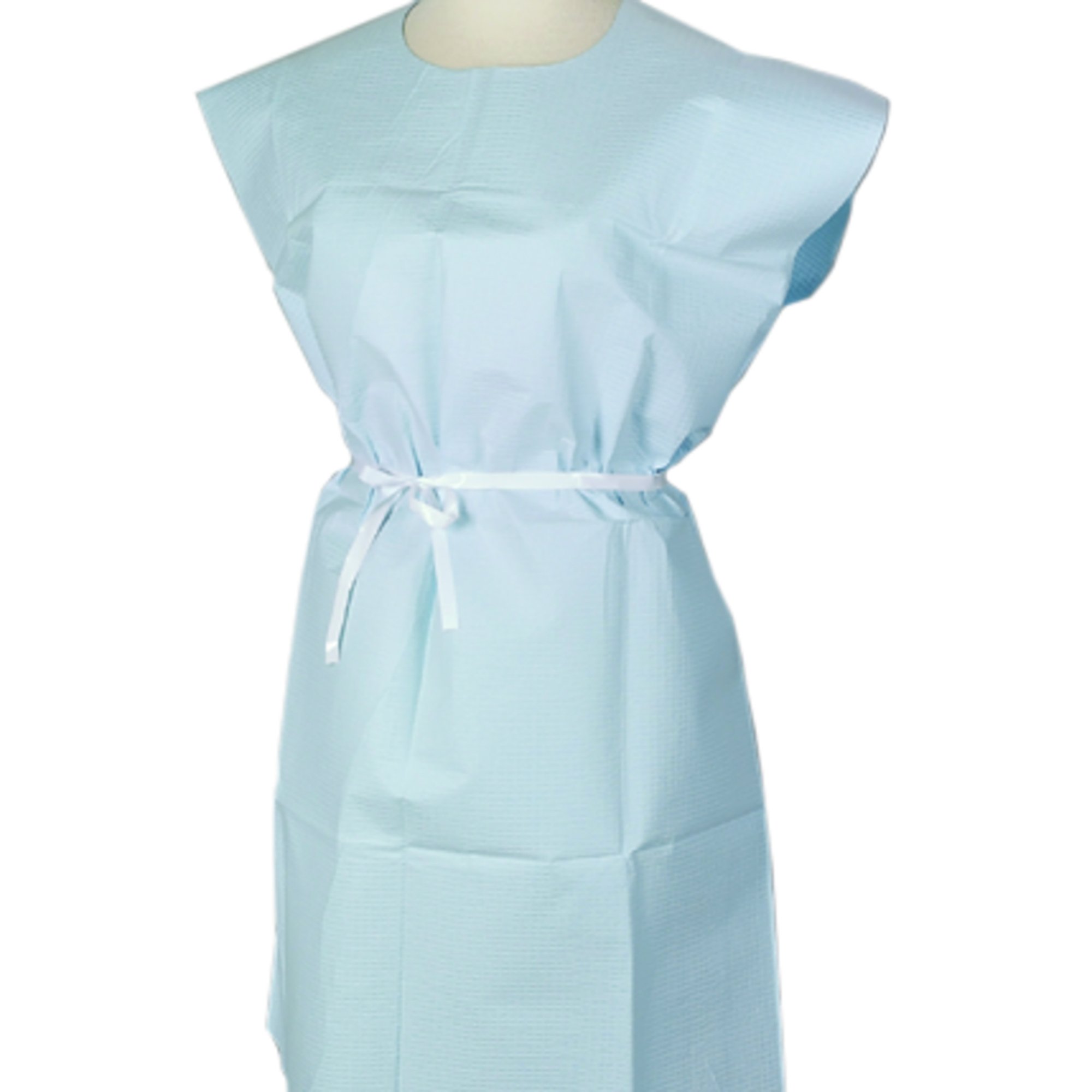 Apex Patient Exam Gown, Medium/Large, Blue MK 450002