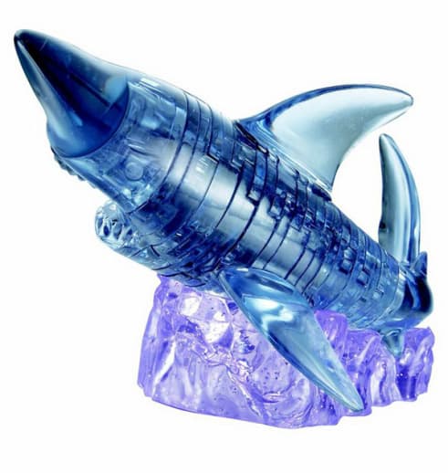 3D Crystal Puzzle - Shark