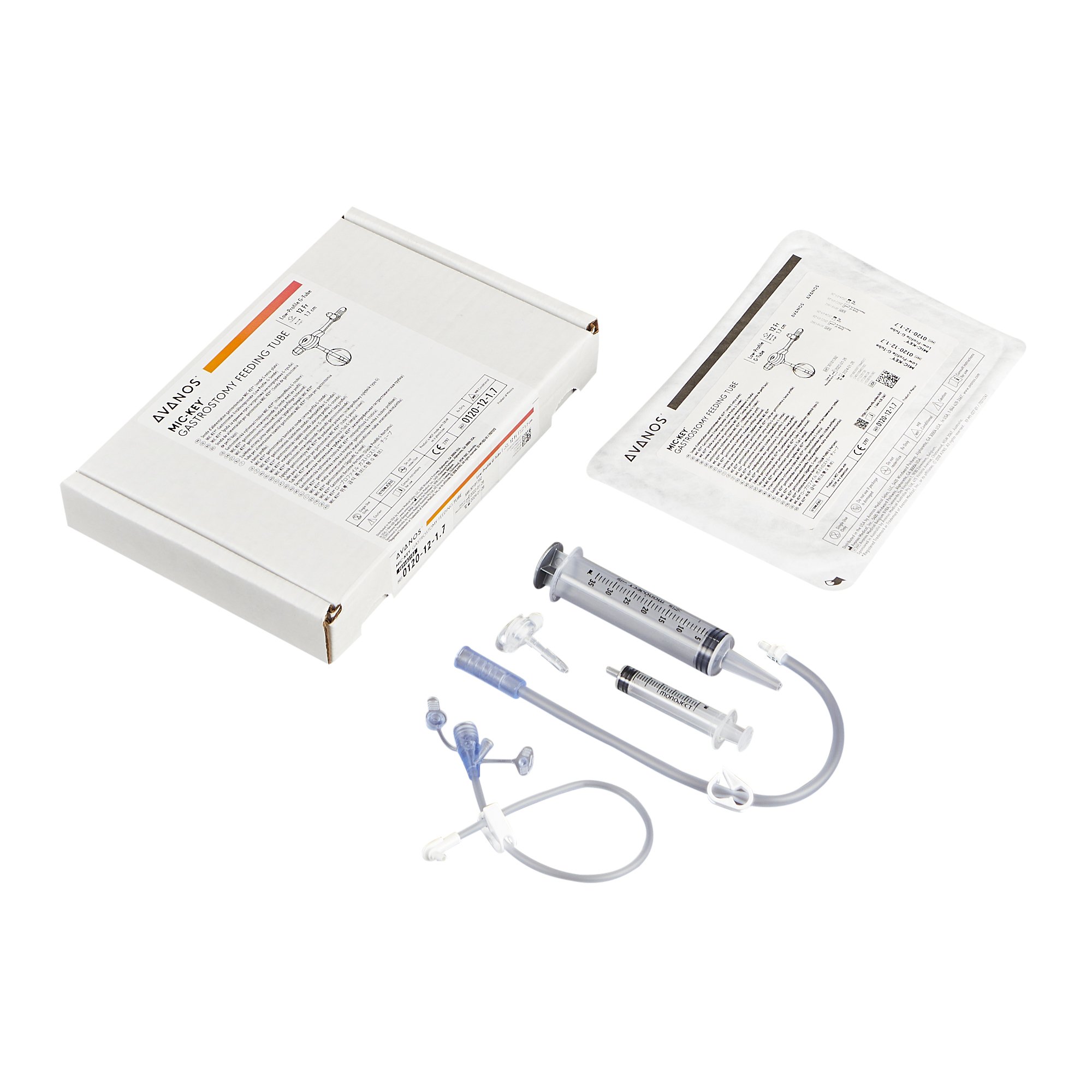 Mic-Key Low Profile Gastrostomy Tube Kit, 12 Fr., 1.7 cm Tube MK 691909
