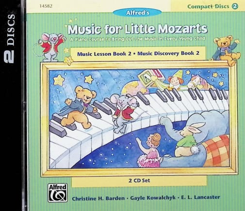 Music for Little Mozarts CDs for Book 2