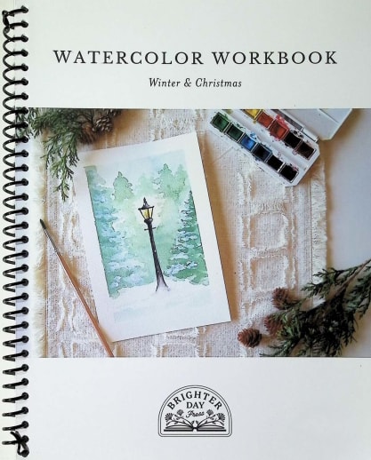 Watercolor Workbook - Winter & Christmas