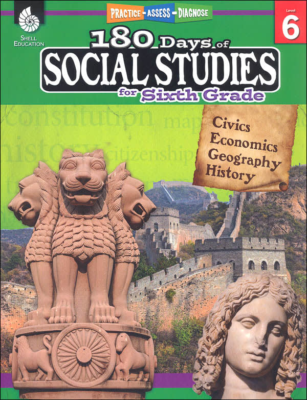 180 Days of Social Studies for Sixth Grade