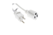 6Ft 16/3 SJTW White Power Extension Cord White Plug