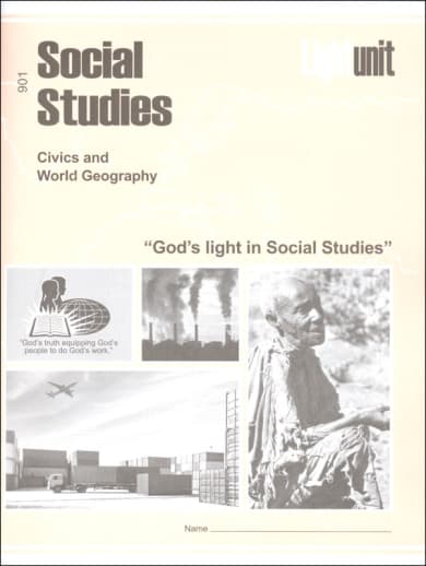 Christian Light Social Studies 901 LightUnit