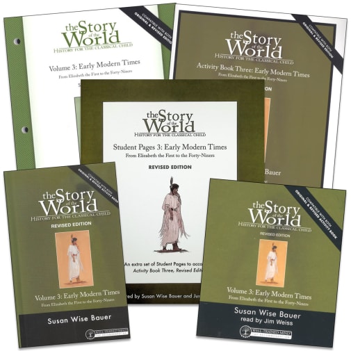 Story of the World Volume 3 Complete Hardcover Package