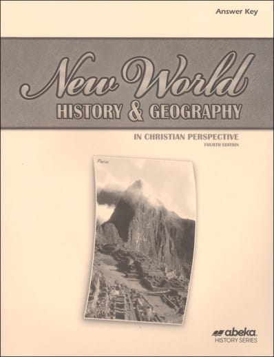 New World History and Geography Answer Key