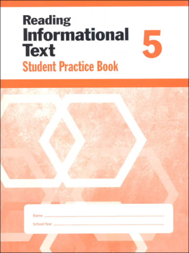 Reading Informational Text Grade 5 - Individual Student Workbook