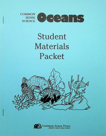 Common Sense Science: Oceans Student Materials Packet