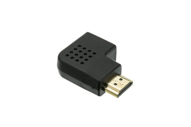 HDMI High Speed Horizontal 90° Elbow Right Adapter, 4K@60Hz HDMI High Speed Horizontal 90° Elbow Right Adapter, 4K@60Hz