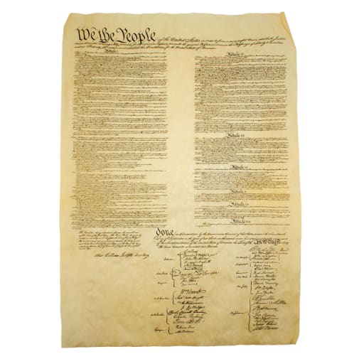 Constitution of the U.S. Historical Document