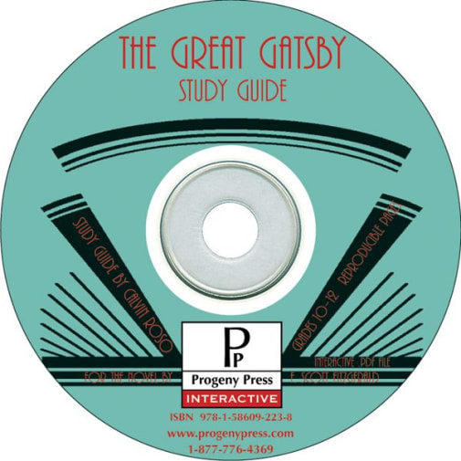 The Great Gatsby Study Guide on CD