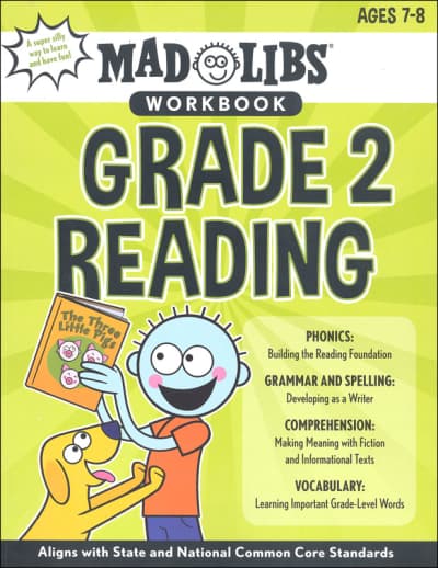 Mad Libs Workbook: Grade 2 Reading