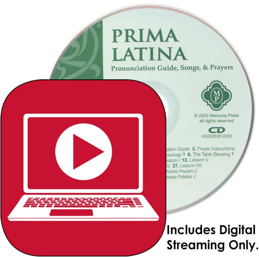 Memoria Press Prima Latina Pronunciation Audio (Streaming)