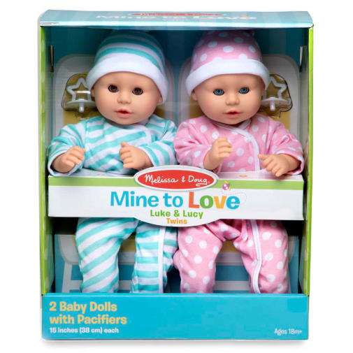 Melissa & Doug Mine to Love Twins - Luke & Lucy