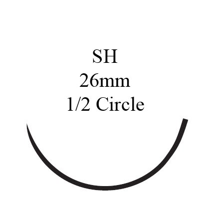 Coated Vicryl Suture with Needle MK 99408