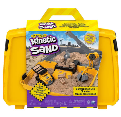 Kinetic Sand - Construction Site Folding Sandbox Playset