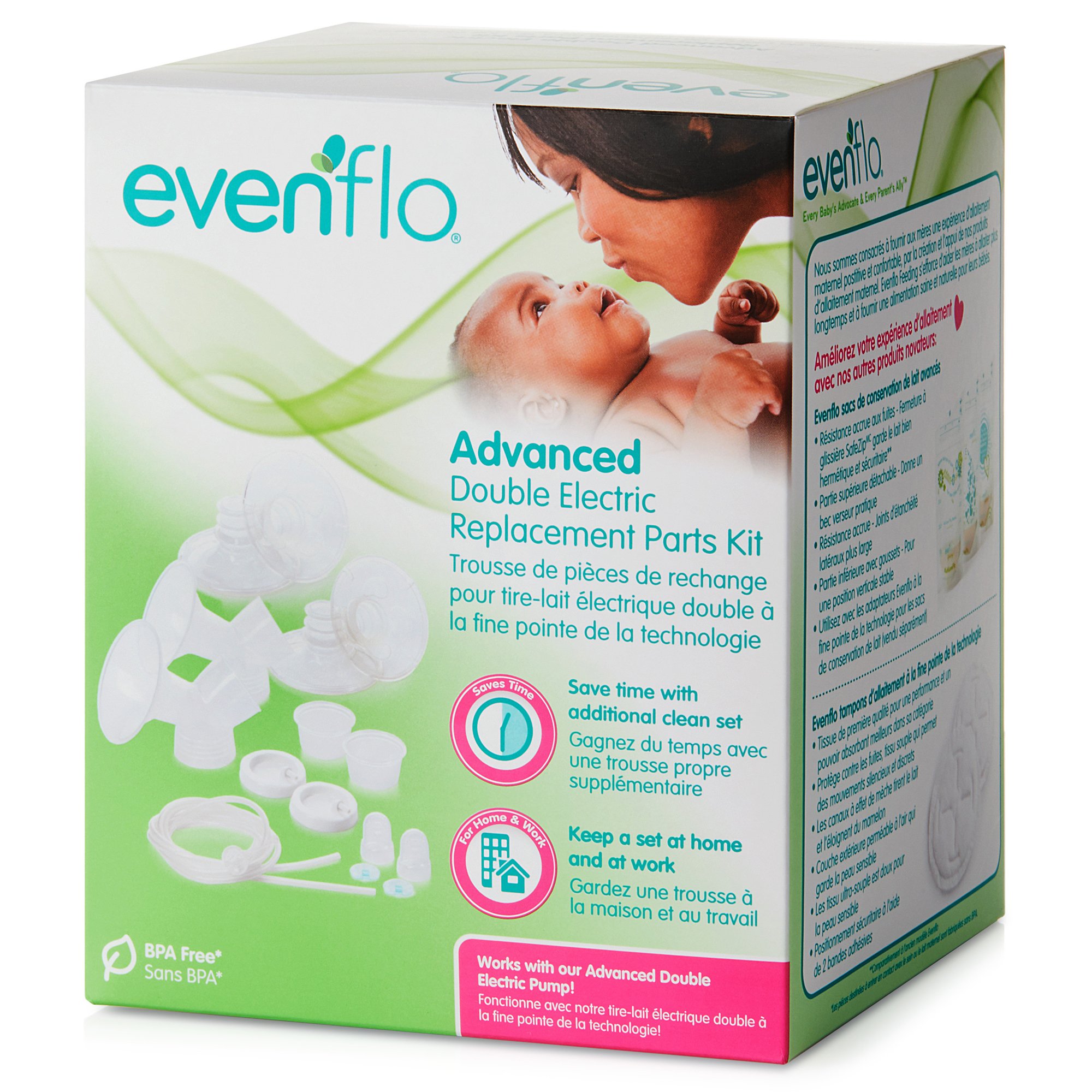 Evenflo Advanced Breast Pump Replacement Parts Kit MK 1041161