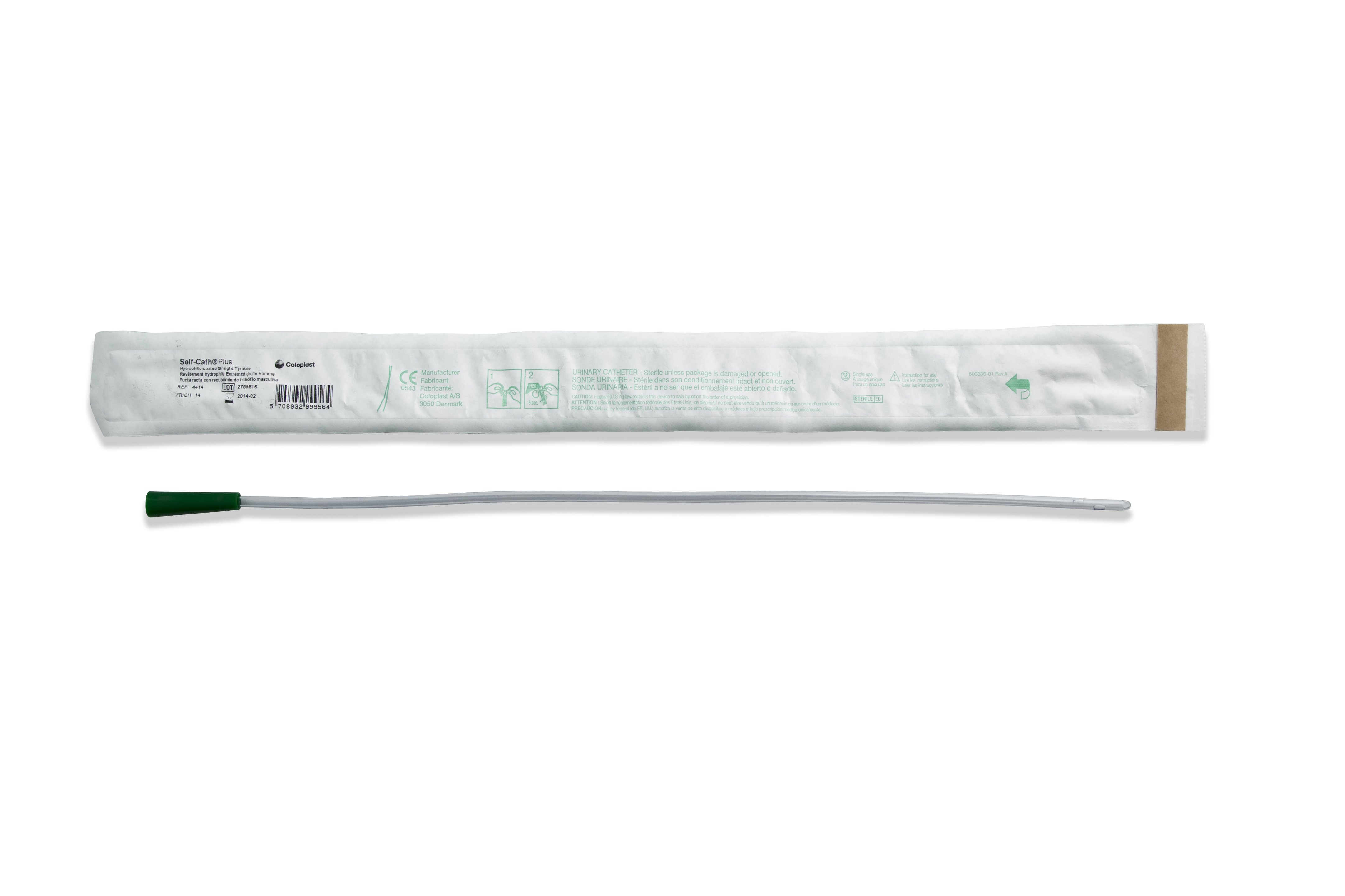 Self-Cath Plus Urethral Catheter, 12 Fr., Male, Straight MK 449264