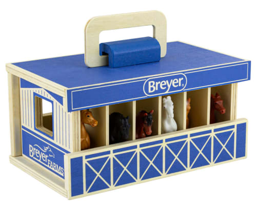 Breyer Farms Wooden Carry Stable