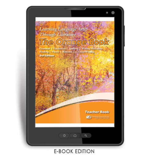 Learning Language Arts Through Literature Orange Teacher Book (3rd Edition) e-book