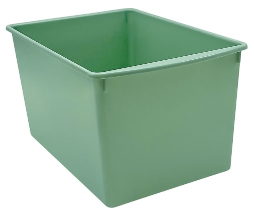 Eucalyptus Green Plastic Multi-Purpose Bin