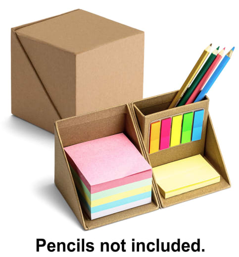 YouCube Storage Organizer with Sticky Notes