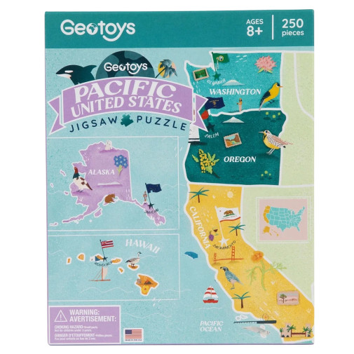 Pacific Regional Puzzle - 200 pieces