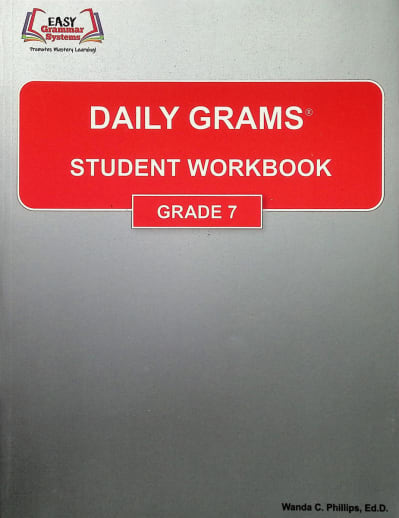Daily Grams Grade 7 Workbook (no answers)